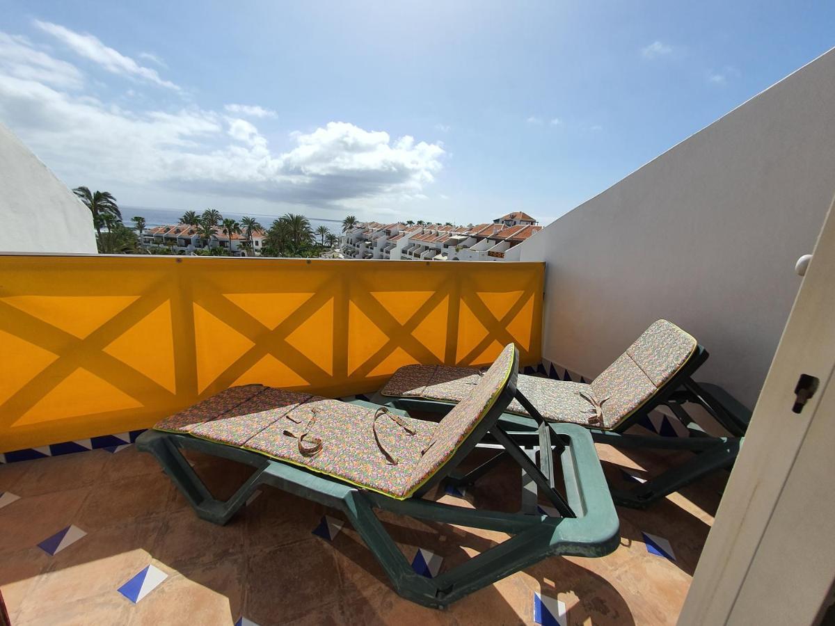 Duplex Close To Sea And Beach With Heated Pool, Wifi, Balcony With Seaview, No 2 Apartment Playa de las Americas  Bagian luar foto